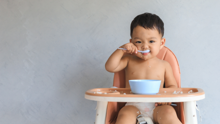 Baby Eating Food