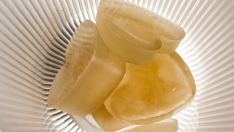 Nettle-Infused Ice Cubes