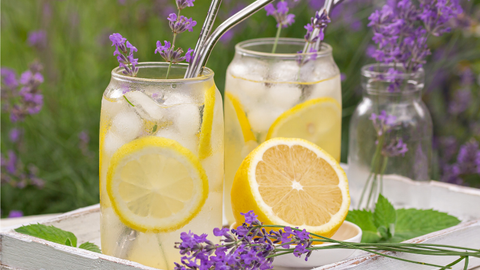 Mix Up Some Lavender-Lemon Balm Lemonade