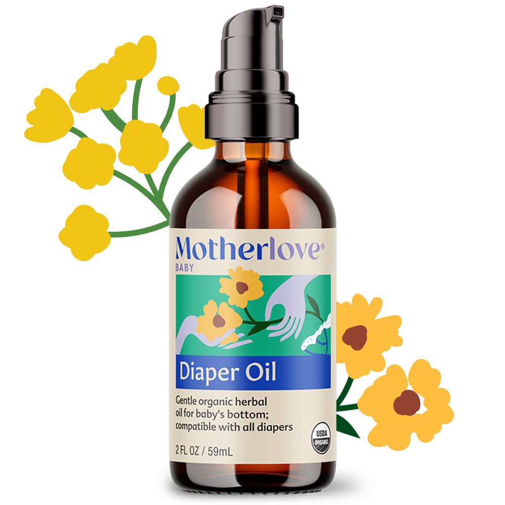 Organic Diaper Oil
