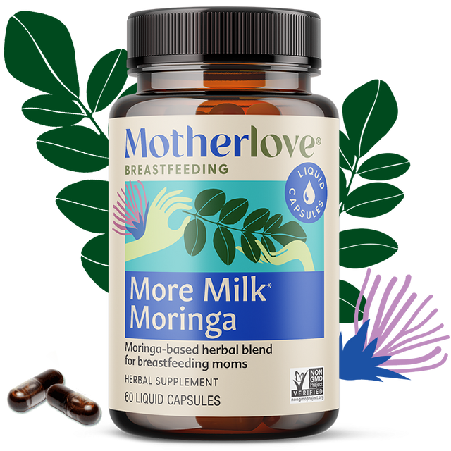 More Milk® Moringa Capsules | Motherlove – Motherlove Herbal Company