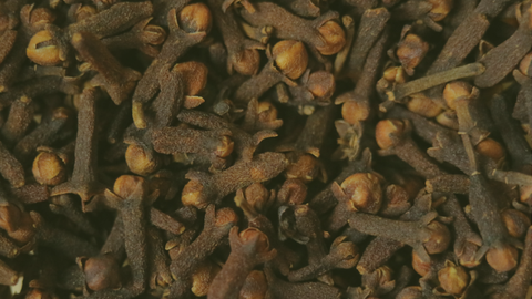 Close-up of a pile of cloves
