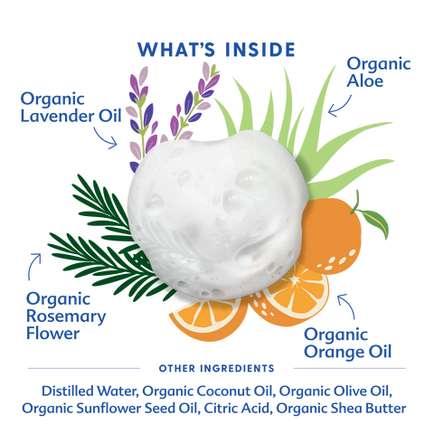 what's inside our foaming soap